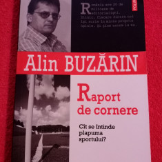 Carte fotbal - "Raport de cornere" de Alin Buzarin