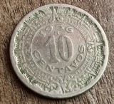 C50 - Moneda foarte veche - Mexic - 10 centavos - 1936