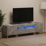Cumpara ieftin Set de 3 piese pentru TV cu LED ARNHEM 3 buc. Gri Beton