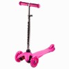 Trotineta copii Smart Roz cu roti luminoase, Scooter