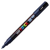 Marker PC-3M Posca cu vopsea pe baza de apa,varf fin, 0.9-1.3 mm,bleumarin