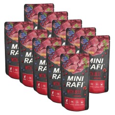 Rafi Adult Mini GF with Beef 10 x 150 g foto