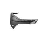 Grila bara protectie, spoiler Bmw X1 (F48), 2019-09.2022, montare fata, dreapta, lucios, negru/negru; gaura senzor parcare, cu locas ornamente, Rapid