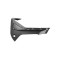 Grila bara protectie, spoiler Bmw X1 (F48), 2019-09.2022, montare fata, dreapta, lucios, negru/negru; gaura senzor parcare, cu locas ornamente, Rapid