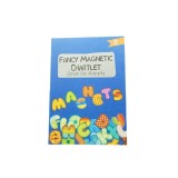 Carte magnetică pentru copii Fancy Magnetic Chartlet eMazing, 26 de litere multicolore
