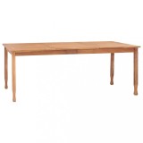Cumpara ieftin Masă de bucătărie, 200 x 100 x 75 cm, lemn masiv de tec