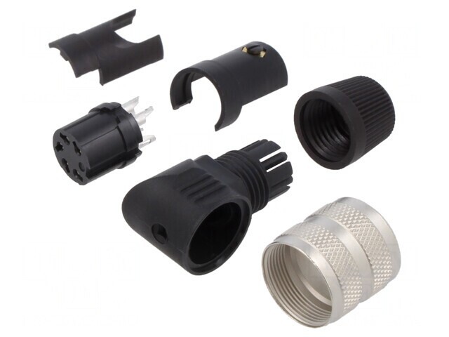 Conector M16 5-PIN IP40 pentru Cablu