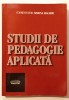 Manual Studii de pedagogie aplicata, coord. Simona Macarie, invatamant, scoala, cadru didactiv, strategii/tehnici de predare, psihopedagogie