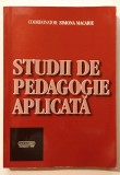 Manual Studii de pedagogie aplicata, coord. Simona Macarie, invatamant, scoala, cadru didactiv, strategii/tehnici de predare, psihopedagogie