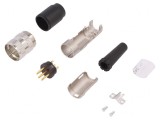 Mufă Lipire pe Cablu M16 6PIN 5A 300V Drept
