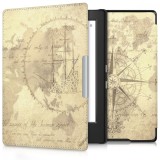 Husa pentru Kobo Aura H2O Edition 1, Piele ecologica, Maro, 31485.23, Kwmobile