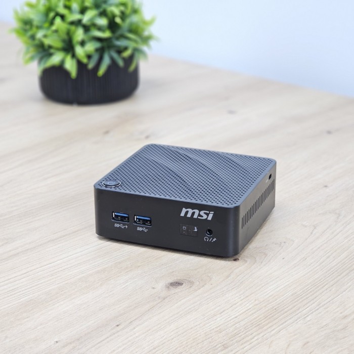 Unitate PC Second Hand, MSI CUBI N 8GL (MS-B171) USFF, Procesor INTEL CELERON N4000, Memorie RAM 8 GB, SSD 256 GB, Wireless, Bluetooth
