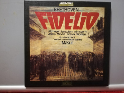 Beethoven &amp;ndash; Fidelio &amp;ndash; 3LP Box (1972/Ariola/RFG) - Vinil/NM+ foto