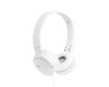Casti JVC HA-S33UC On-Ear cu Fir, Microfon, Conectivitate USB-C, Alb, Sunet Clar, Design Pliabil