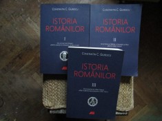 CONSTANTIN C. GIURESCU Istoria romanilor. Volumele I-III - Constantin C. Giurescu