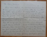 Scrisoare expediata de Cella Delavrancea, 1