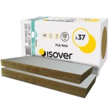 Vata minerala bazaltica, Isover PLE Max, caserata cu aluminiu, 1000 x 600 x 100 mm