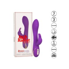 Vibrator iepuras cu efect de incalzire Heated Rotating G Rabbit, Purple (21,5
