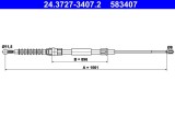 ATE 24.3727-3407.2 Cablu, frana de parcare