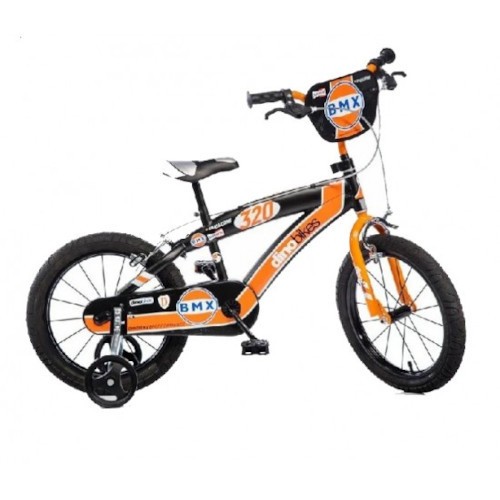 Bicicleta Dino Bikes 145 XC Seria DMX, 14 inch Portocaliu | Okazii.ro