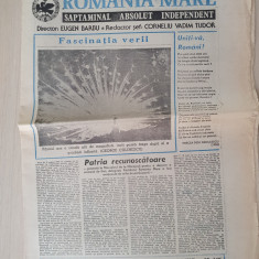 ziarul romania mare 14 august 1992-redactor sef corneliu vadim tudor