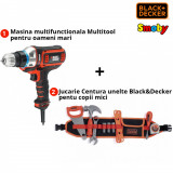 Cumpara ieftin Pachet Black+Decker Masina Multitool MT350K + Jucarie Smoby 7600360192