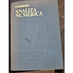 G. Marinescu - Analiza Numerica