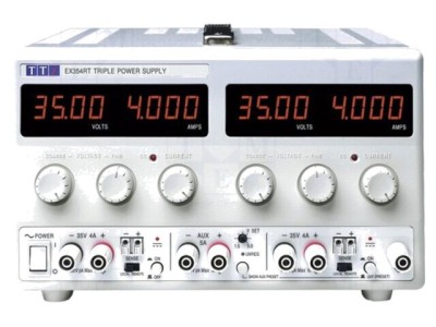 Alimentator de laborator pulsatoriu multicanal AIM-TTI 0&amp;divide;35VDC 0&amp;divide;4A foto