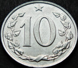 Cumpara ieftin Moneda 10 HALERU - RS CEHOSLOVACIA, anul 1970 *cod 1024, Europa, Aluminiu