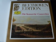 Concertos - Beethoven, Kempff,Oistrach,Ferras, Berliner phil., Karajan - 6 vinil foto