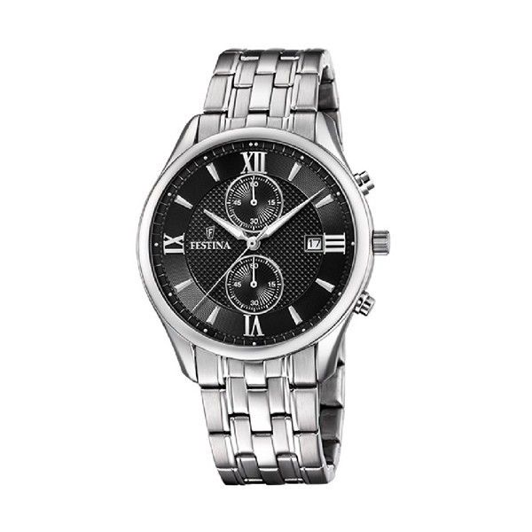 Ceas Barbati, Festina, Timeless Chronograph F6854/8 - Marime universala