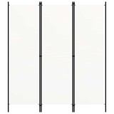 Cumpara ieftin Paravan de camera cu 3 panouri, alb, 150 x 180 cm