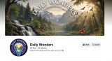 Pagina de facebook Daily Wonders SUA 10K