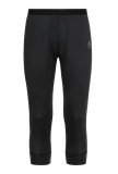 Cumpara ieftin Pantaloni functionali de barbati Odlo Active F-Dry Light Eco, lungime 3 4, negru, XL - OUTLET