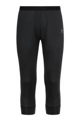 Pantaloni functionali de barbati Odlo Active F-Dry Light Eco, lungime 3 4, negru, XL - OUTLET foto