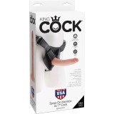 7 King Cock StrapOn Harness Cock#