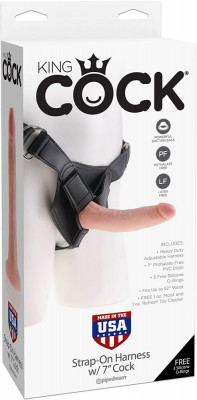 7 King Cock StrapOn Harness Cock# foto