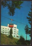 CPIB 25134 CARTE POSTALA - SINAIA. HOTEL ALPIN COTA 1400, TELECABINA, CIRCULATA, 1980, STAMPILA, TIMBRU