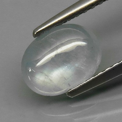 ~ &amp;gt;SAFIR NATURAL GRI-ALBASTRU - NETRATAT-2,04 ct. Certificat de Autenticitate ! foto