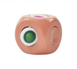 Fidget Spinner, 3 &icirc;n 1 Magic Gyro, 7 cm, Roz, LTOY9