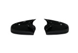 Capace oglinda tip BATMAN compatibile Opel Astra G 1998-2004 negru lucios, Oem