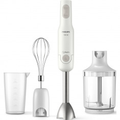 Mixer de mana Philips Orca HR2545/00, 700W, Tehnologie ProMix, Tel, Tocator XL, Alb