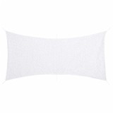 vidaXL Plasă de camuflaj cu geantă de depozitare, alb, 410x285 cm 4008283