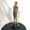 Sculptura erotica bronz Bruno Zach, vintage