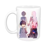 Cana alba personalizata Darling in the FranXX, INOVATIX&reg;. 330 ml