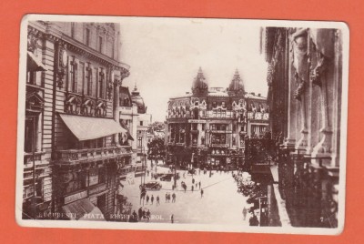 AMS @ - ILUSTRATA PIATA REGELE CAROL I BUCURESTI, 1930, CIRCULATA foto