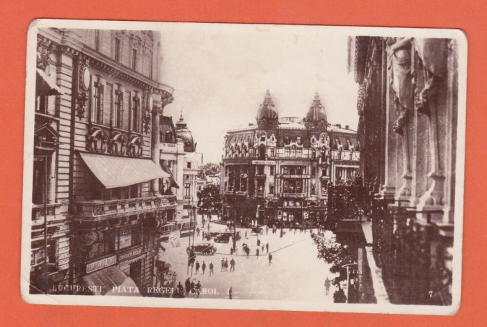AMS @ - ILUSTRATA PIATA REGELE CAROL I BUCURESTI, 1930, CIRCULATA