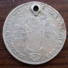 Moneda Ungaria - 1 Taler 1752 - Argint