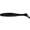 Shad Hide Up Stagger Original 1.5&quot;, 109 Black Solid, 4cm, 0.6g, 8buc/pac
