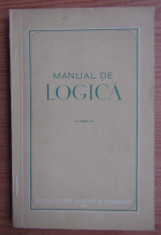 Manual de logica 1957/ Vinogradov Kuzmin foto